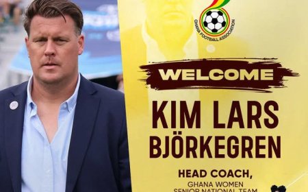 New Black Queens coach Kim Bjorkegren eyes long term success with Ghana