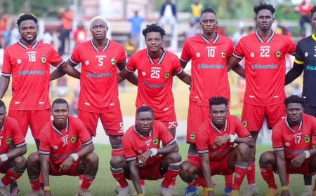 Asante Kotoko Announce Starting Lineup for Super Clash Against Hearts of Oak