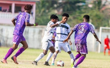 MATCH REPORT: Rospak FC Close Gap to 1 Point Behind Swedru All Blacks After 2-1 Comeback Victory at Akoon Park