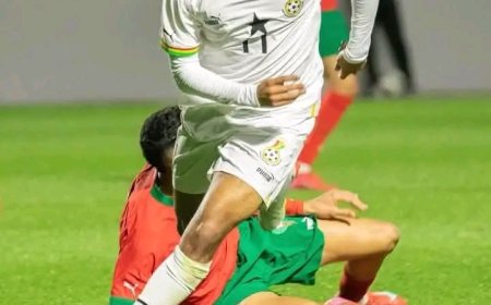 TJ Tahid Earns Ghana U20 Call-Up for AFCON Tournament in Egypt