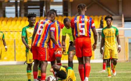 MATCH REPORT: Asare Stands Tall as Hearts Hold Kotoko to Goalless Draw in Super Clash - GHANA PREMIER LEAGUE