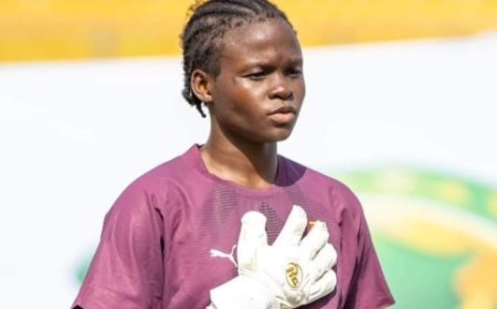 Ghana’s Goalkeeping Gem AFI Amenyeku Earns Black Queens Call-Up