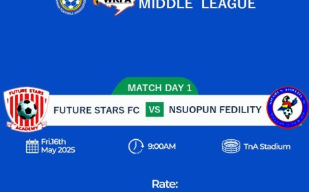 WRFA Division 2 Middle League Kicks Off: Nsuopun Fidelity Set for Redemption Against Future Stars FC