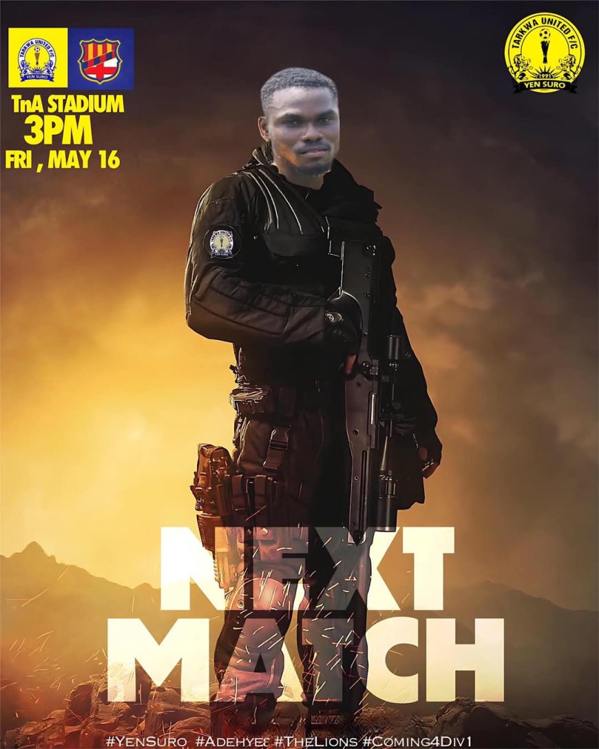 FIREWORKS AHEAD AS TARKWA UNITED FC CLASHES WITH BARCELONA FC!