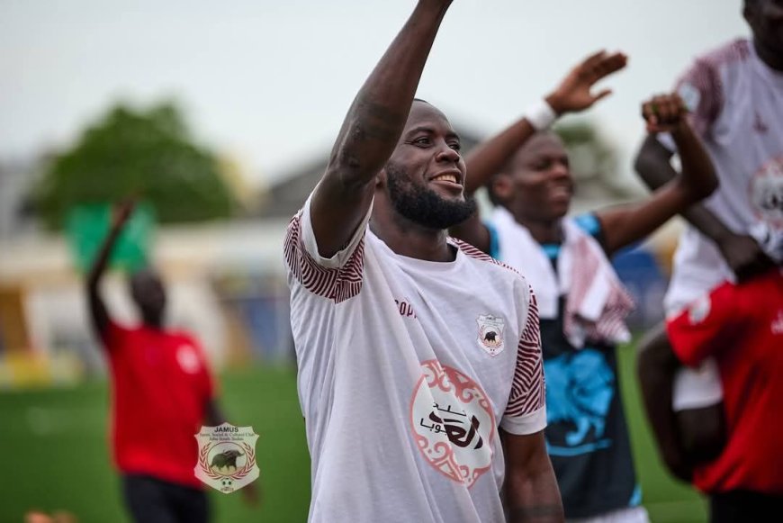 Former Asante Kotoko Forward George Mfegue Wins South Sudan FA Cup with Jamus SC