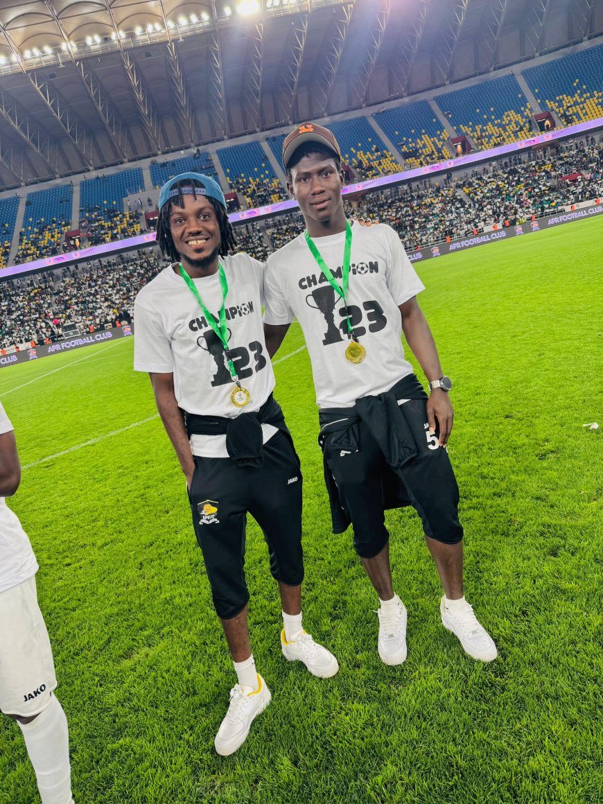 Ghanaian Duo Dauda and Lamptey Win Rwanda Premier League with APR FC in Debut Season