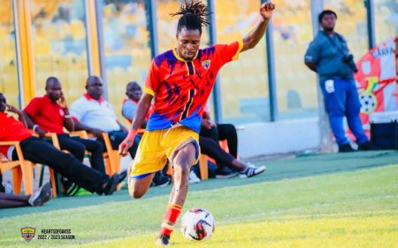 BREAKING: Right-Back Michael Ampadu Leaves Hearts of Oak After Two Seasons