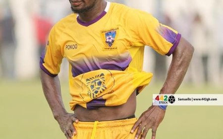 Kwasi Donsu Bids Emotional Farewell to Medeama SC After Contract Termination