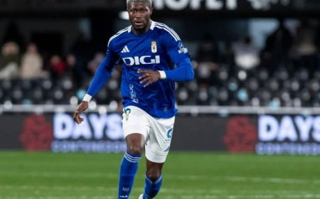 Kwasi Sibo and Real Oviedo Earn La Liga Promotion After 24-Year Wait