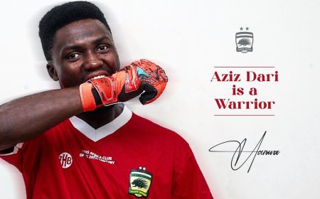 Confirmed: Asante Kotoko Sign Dari Aziz Haruna on Four-Year Deal