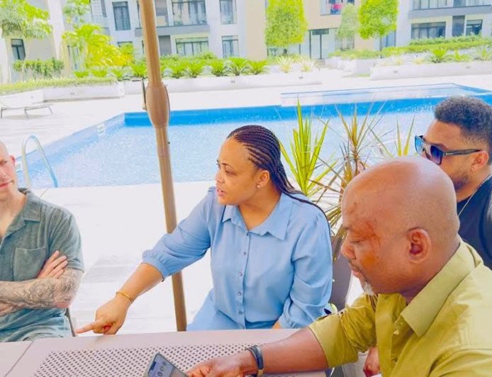 Hon. Mavis Kuukua Bissue Engages Top Football Stakeholders Ahead of Ahanta SportyFest 2025