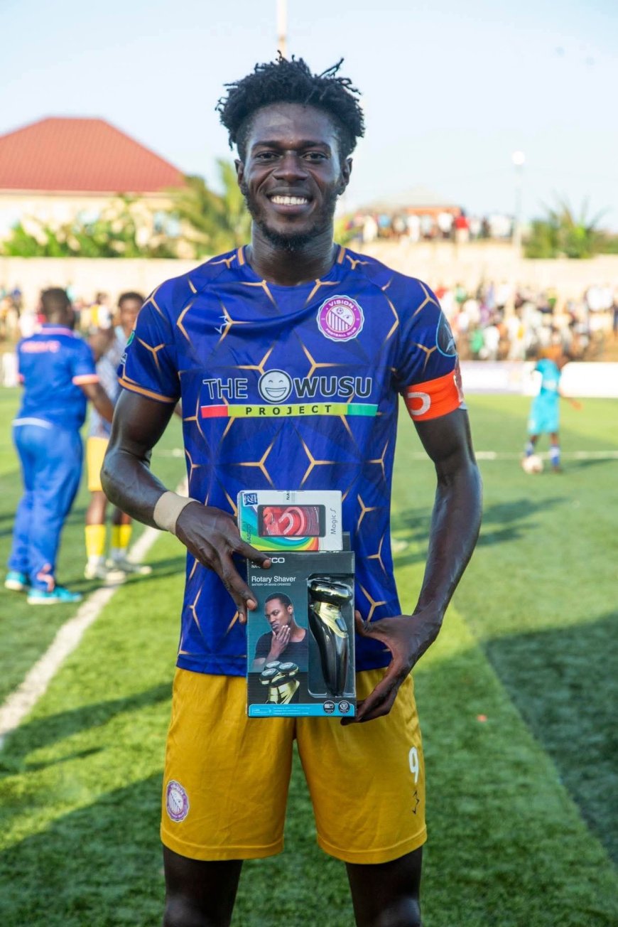 Accra Hearts of Oak Set Sights on Vision FC Captain Frank Duku
