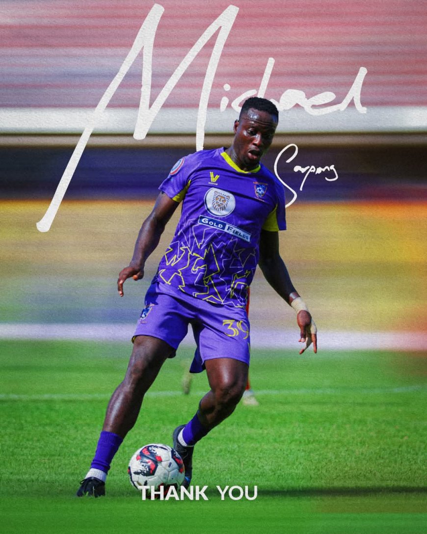 Medeama SC and Striker Michael Sarpong Part Ways by Mutual Consent
