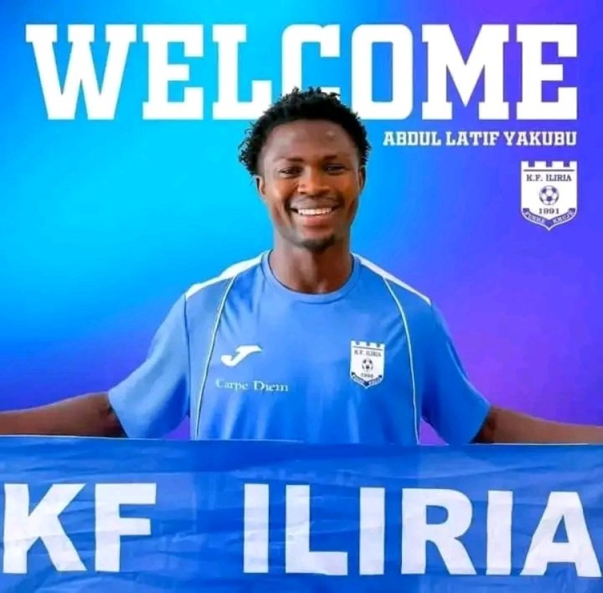JUST IN: Albanian Side Kfiliri AL Complete the Signing of Abdul Latif Yakubu from Marks Holmes Football Academy