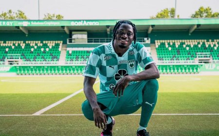 RAAL La Louvière Secure Jerry Afriyie on Season-Long Loan