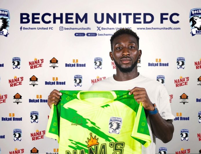 Official: Bechem United Announce the Signing of Nigerian Forward Frank Promise on a Three-Year Deal