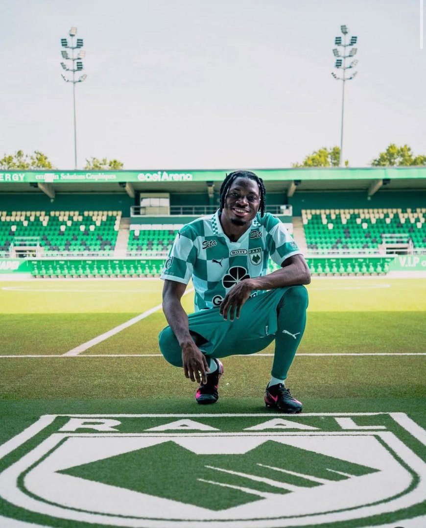 RAAL La Louvière Secure Jerry Afriyie on Season-Long Loan