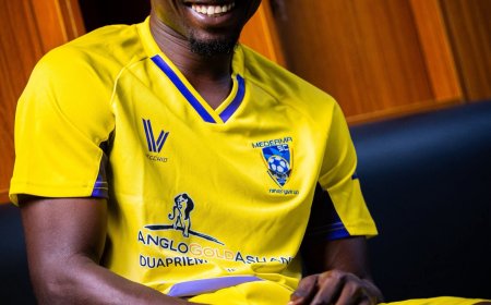 Medeama SC Unveil 2025/26 Jersey with AngloGold Ashanti Iduapriem as Headline Sponsor