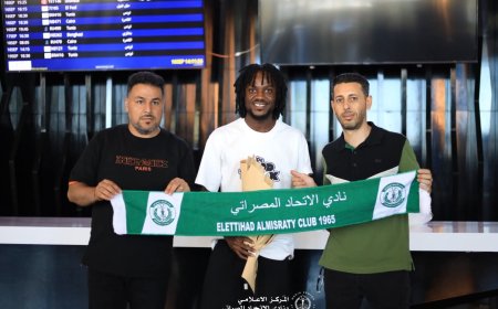 Official: Al Ittihad Misurata announce the signing of Ghanaian midfielder Richmond Lamptey
