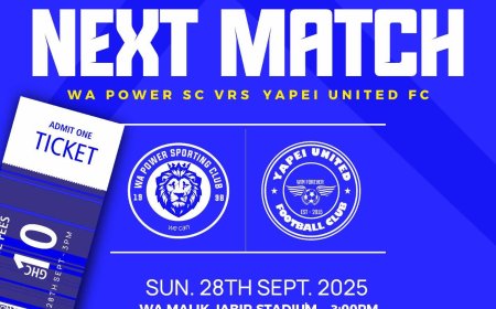 Match Preview: Wa Power SC Lock Horns with Yapei United FC in Zone 1A Division One League Opener