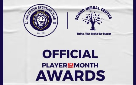 Wa Power SC Announce Partnership with Sombo Herbal Centre for Player of the Month Award