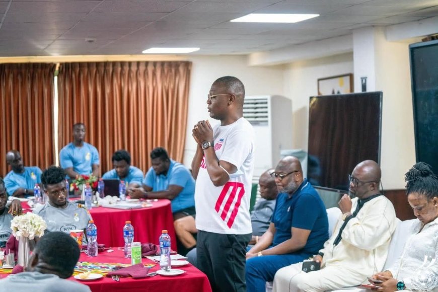 “I know what you’re capable of. There’s no better team than you.” – Sports Minister Kofi Adams rallies Black Stars ahead of Mali clash