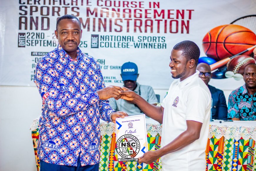 Stephen Puro Jnr Completes Sports Management Program, Strengthening Credentials in Football Administration