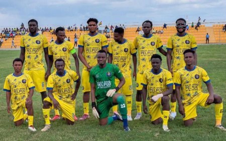 Wa Power SC Battles Tamale City on Sunday, October 12 at Malik Jabir Stadium