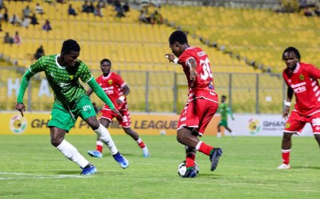 Asante Kotoko SC Cruise Past Bibiani GoldStars SC 2–0 in Outstanding League Fixture