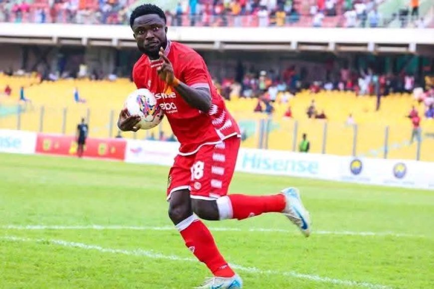 JUST IN: Asante Kotoko Forward Albert Amoah Likely to Join Black Stars Camp Following Inaki Williams’ Injury