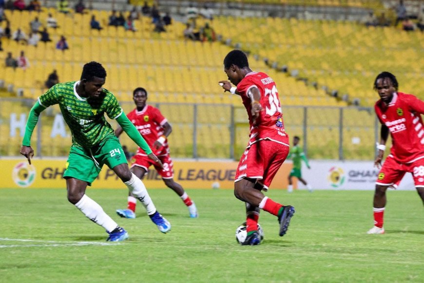 Asante Kotoko SC Cruise Past Bibiani GoldStars SC 2–0 in Outstanding League Fixture
