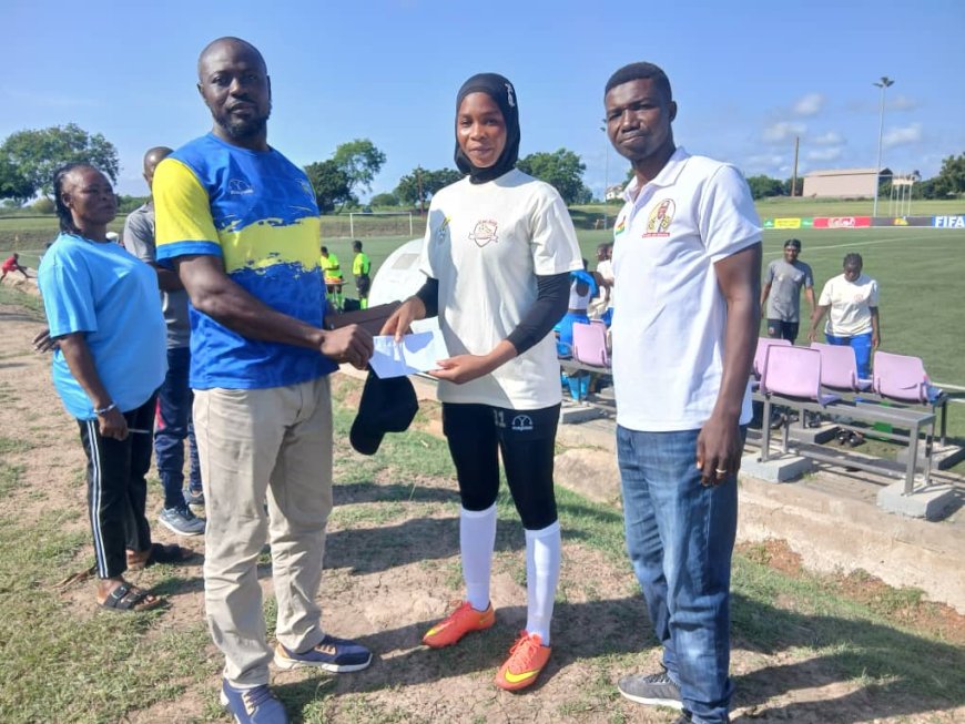 Wa Power SC President Musah Bator Salifu Donates to Upper West U17 Girls Team