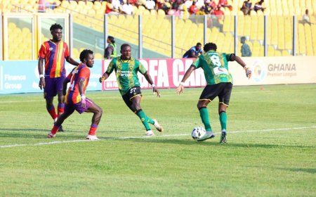 Match Report: Asante Kotoko Pip Hearts of Oak 1-0 in Accra - Ghana Premier League