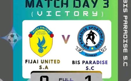 Bis Paradise Sporting Club Secure First Win of the Season