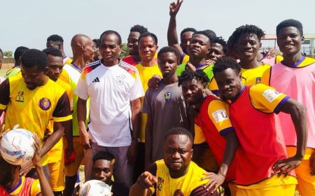 Football Icon Malik Jabir Motivates Wa Power SC Ahead of Northern City Clash