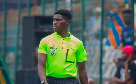 23-Year-Old ‘Catch Them Young’ Referee Appointed for Hearts of Oak vs Vision FC Clash