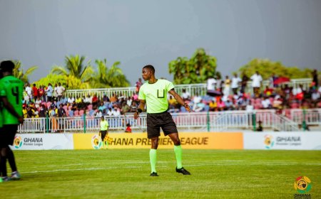 Young Referee Alex Amoabeng to Officiate Kotoko–Medeama Showdown on Sunday