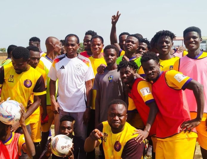 Football Icon Malik Jabir Motivates Wa Power SC Ahead of Northern City Clash