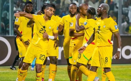 GHANA GOES INTO GROUP L FOR THE 2026 WORLD CUP