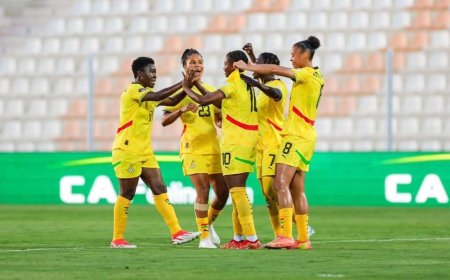 Black Queens Rise: Ghana Move Five Places Up to 62nd in Latest FIFA Women’s World Ranking