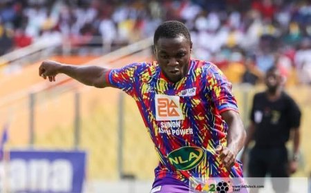 Heart of Lions Close In on Signing Former Hearts of Oak Left-Back Dennis Korsah