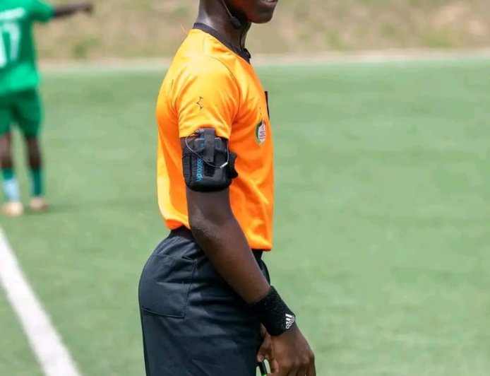 Catch Them Young Referee Aaron Gyan Shines in WRFA Division Two Match