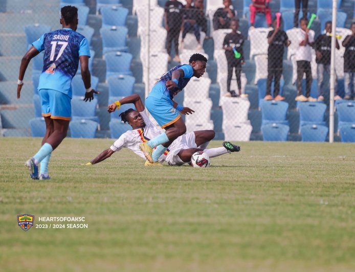 Detty December Clash: Hearts of Oak Lock Horns with Nations FC at UG Stadium