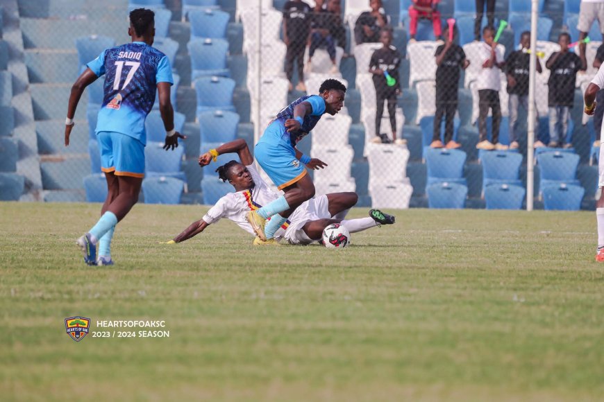Detty December Clash: Hearts of Oak Lock Horns with Nations FC at UG Stadium