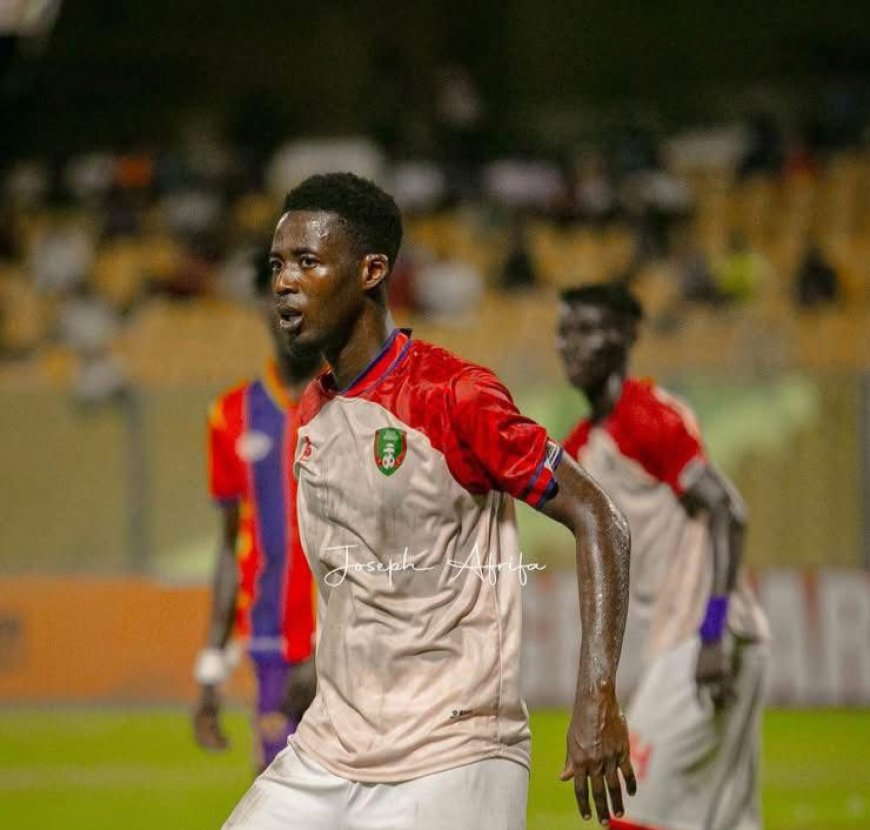 Swedru All Blacks Close In on Signing of Eleven Wonders Midfielder Frank Awere