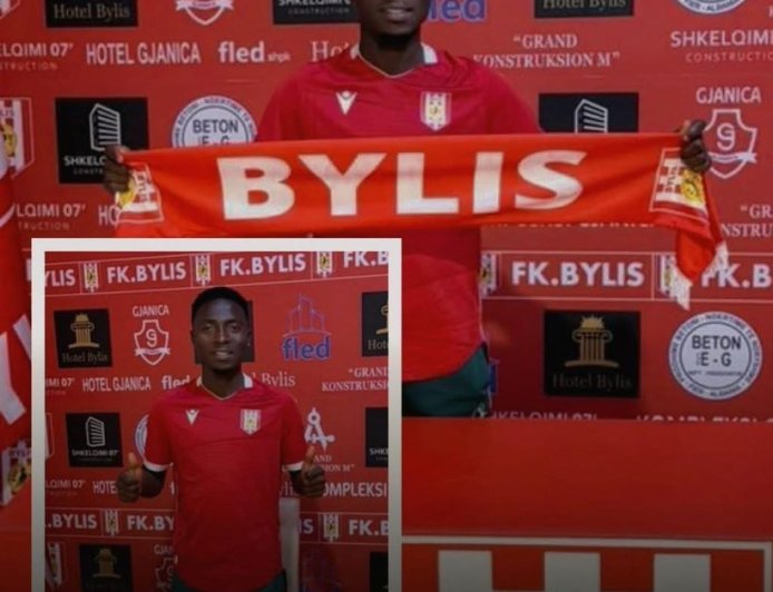 OFFICIAL: KF Bylis Unveil Faisal Charwetey as New Forward