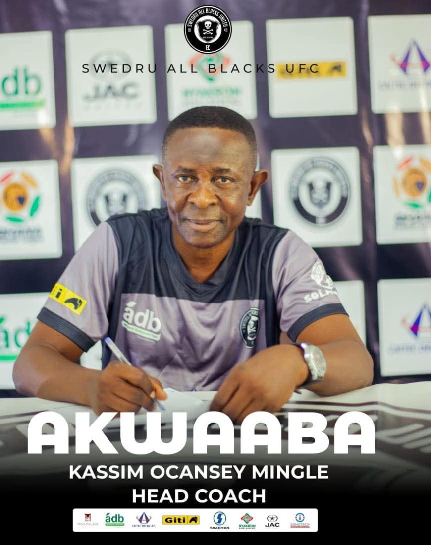 Swedru All Blacks Appoint Kassim Mingle Ocansey as New Head Coach