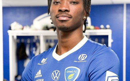 Ghanaian Forward Philip Appiah Jr. Completes Move to Umeå FC on Long-Term Deal