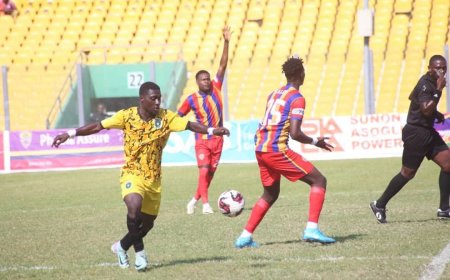 MATCH PREVIEW: Goal-Shy Accra Hearts of Oak Host Away-Struggling Basake Holy Stars - GHANA PREMIER LEAGUE