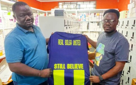 REAL BOLGA UNITED FC ANNOUNCES KIT SPONSORSHIP DEAL WITH HOMEBOY TRADING ENTERPRISE